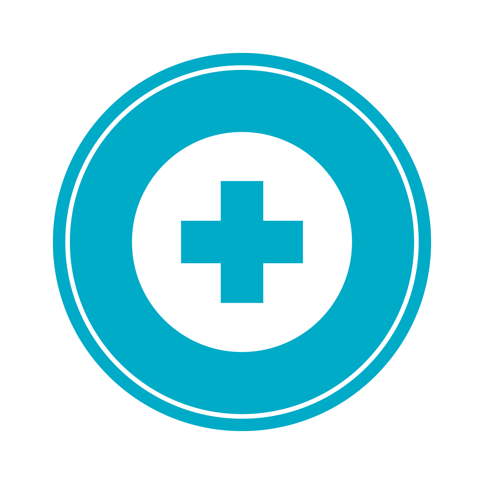 Icon of implant with a plus sign next to it